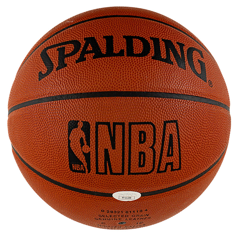 Michael Jordan Signed Basketball - Upper Deck and JSA