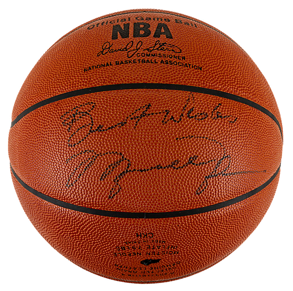 Michael Jordan Signed Basketball with "Best Wishes" Inscription - JSA