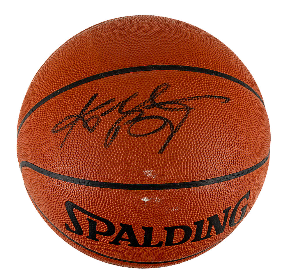 Kobe Bryant Signed Basketball - PSA/DNA