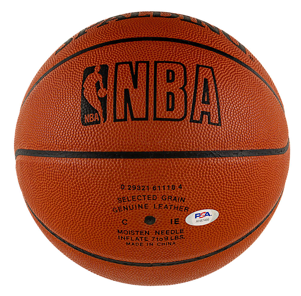 Kobe Bryant Signed Basketball - PSA/DNA