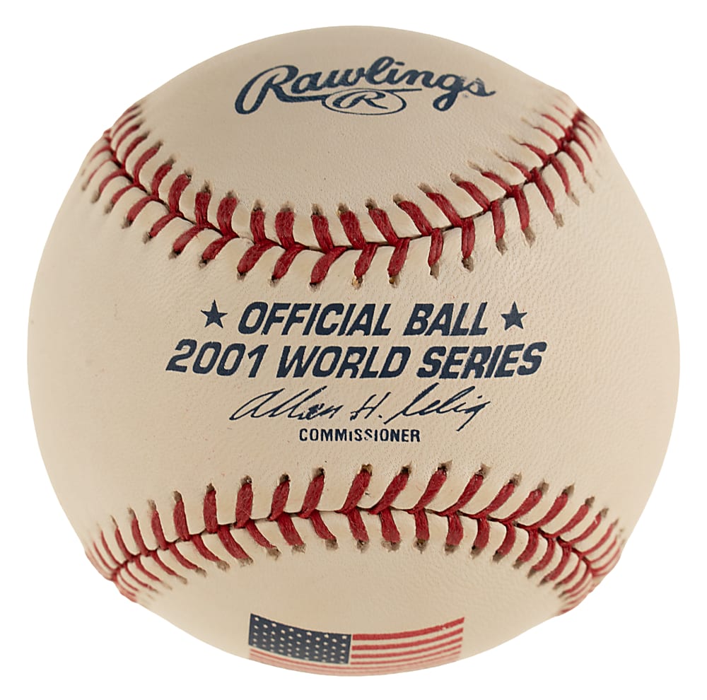 Muhammad Ali Single-Signed 2001 World Series Baseball - JSA