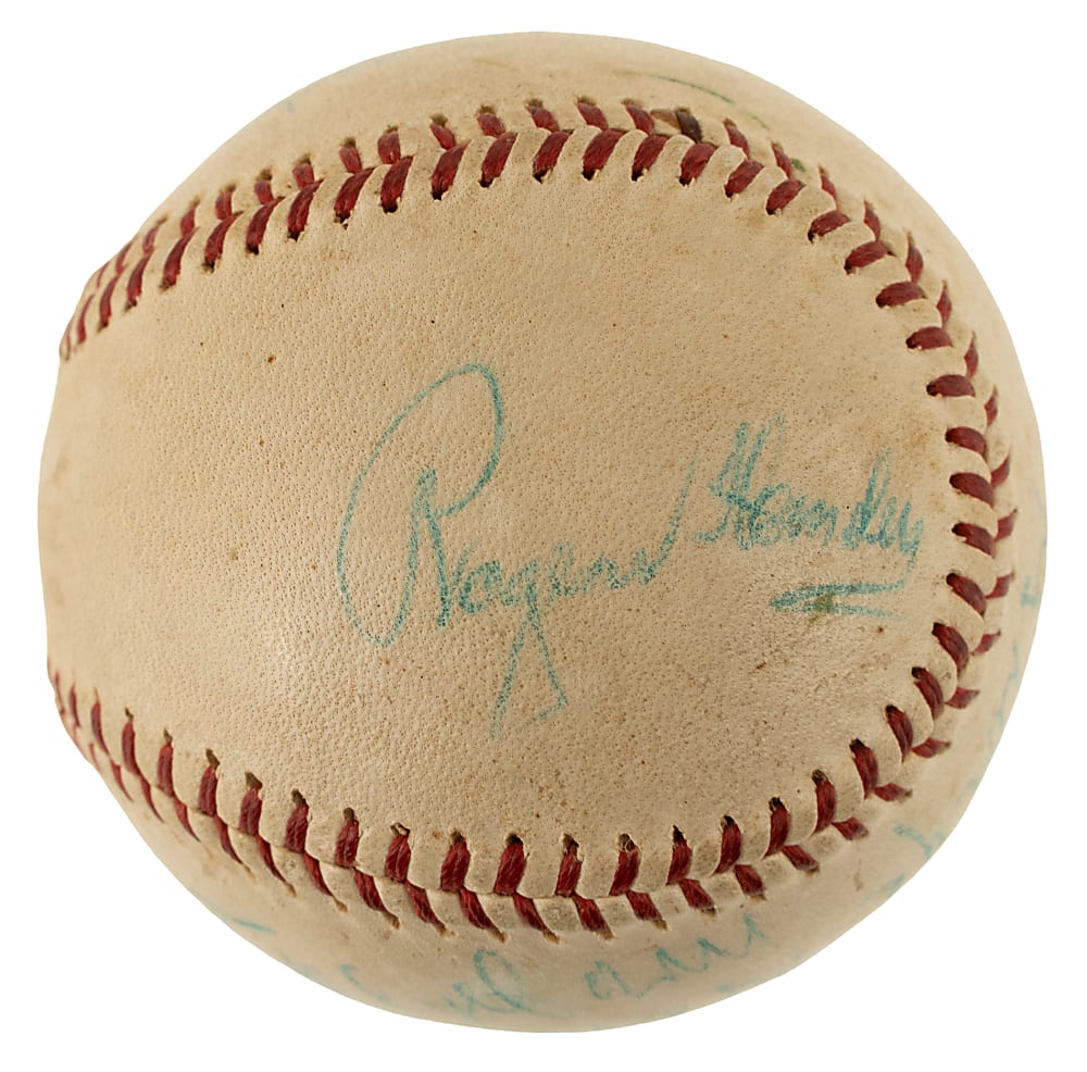 Circa 1950s Hall of Fame Multi-Signed Baseball with Foxx, Hornsby, Sisler, Grove, and McKechnie - PSA/DNA and Beckett