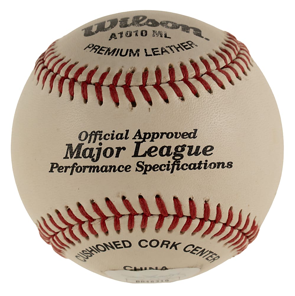 Michael Jordan Single-Signed Baseball - JSA