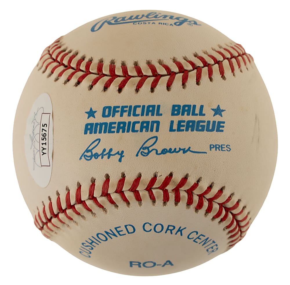 Mickey Mantle Single-Signed Limited-Edition Baseball - JSA