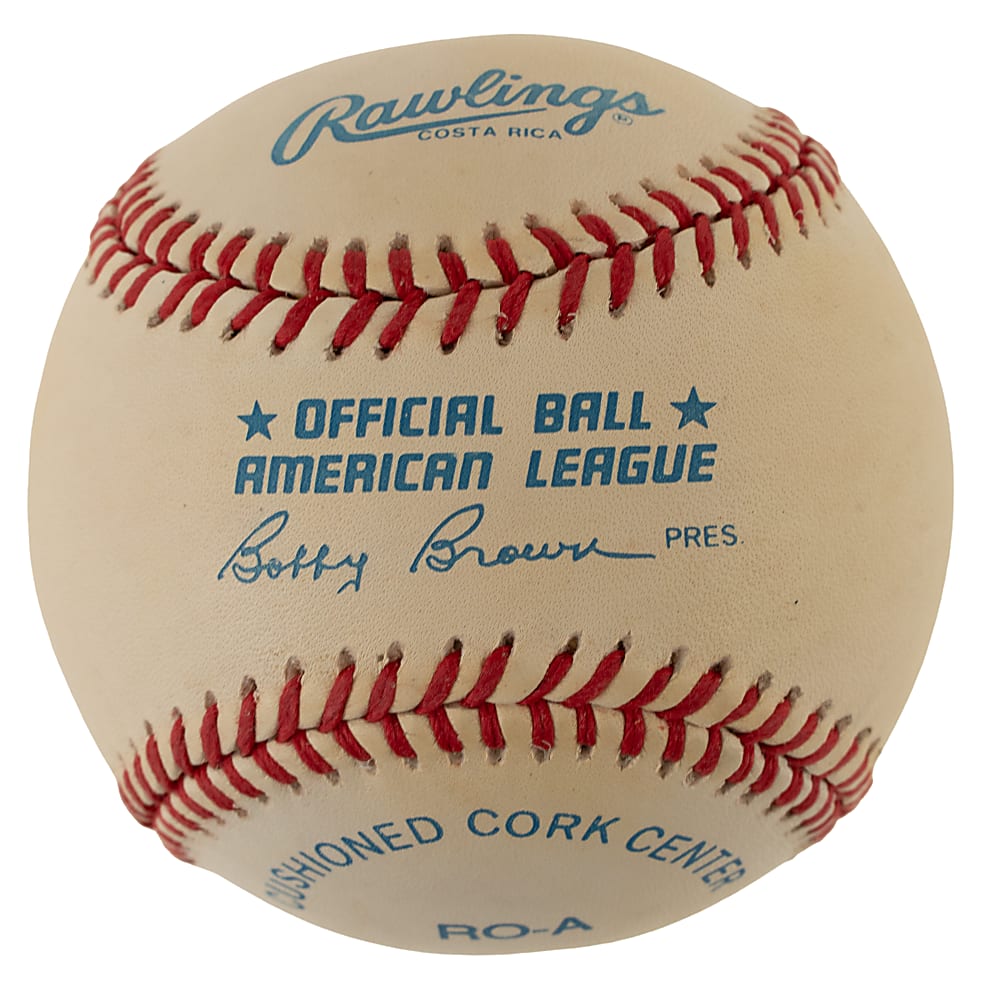 Mickey Mantle Single-Signed Baseball with  "HOF 1974" Inscription - PSA/DNA