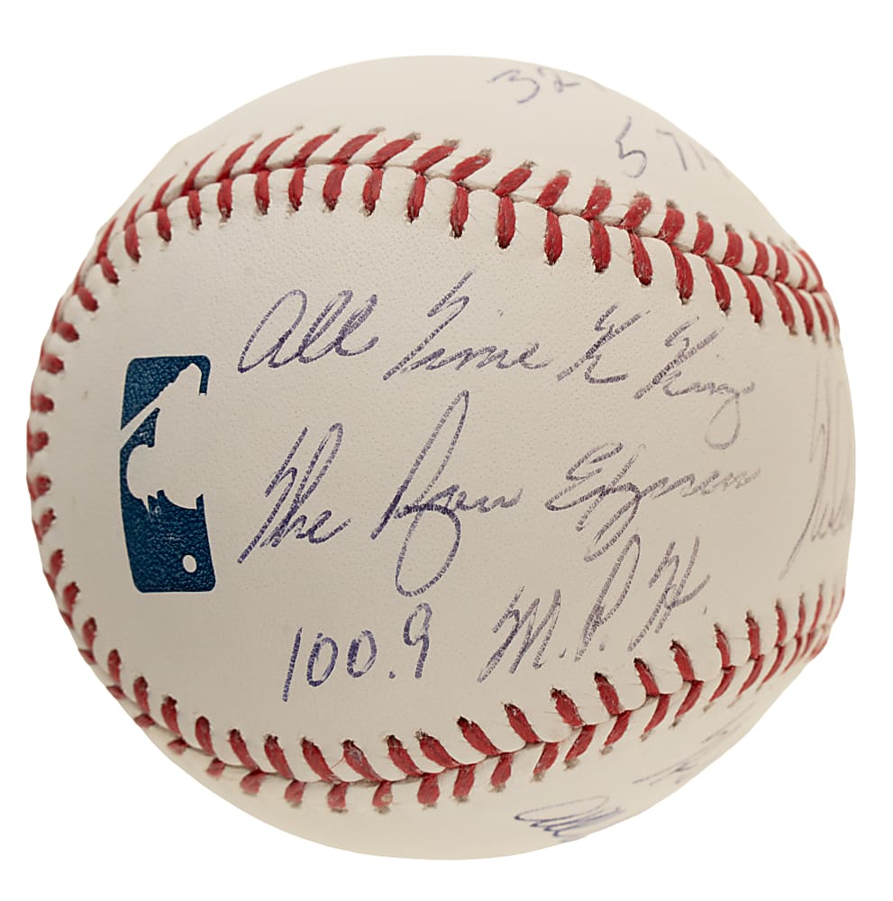 Nolan Ryan Signed Baseball with Multiple Inscriptions PSA/DNA GEM MINT 10