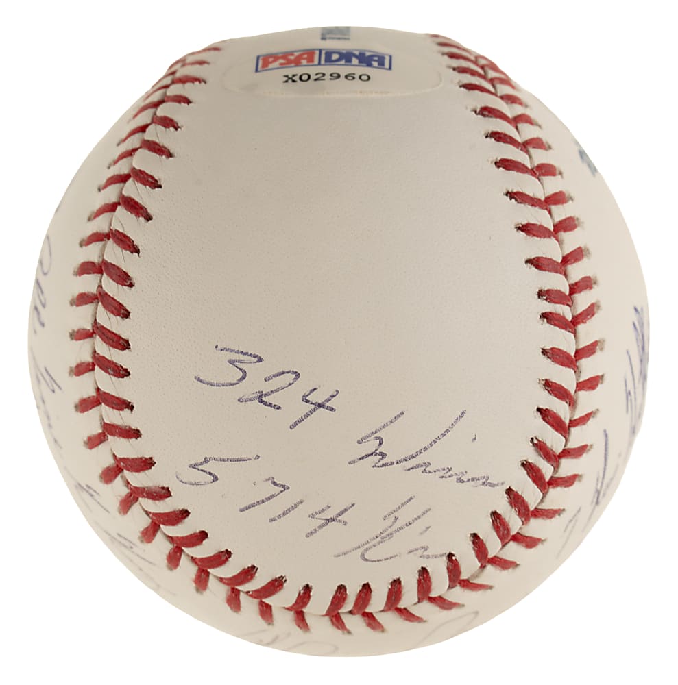 Nolan Ryan Signed Baseball with Multiple Inscriptions PSA/DNA GEM MINT 10