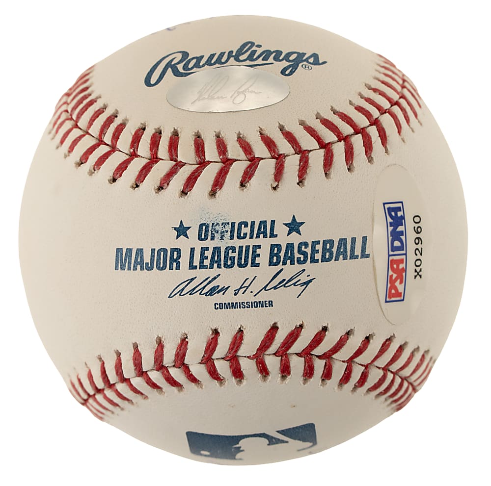 Nolan Ryan Signed Baseball with Multiple Inscriptions PSA/DNA GEM MINT 10