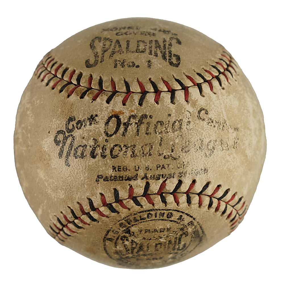 1925 Walter Johnson Single-Signed Baseball - PSA/DNA