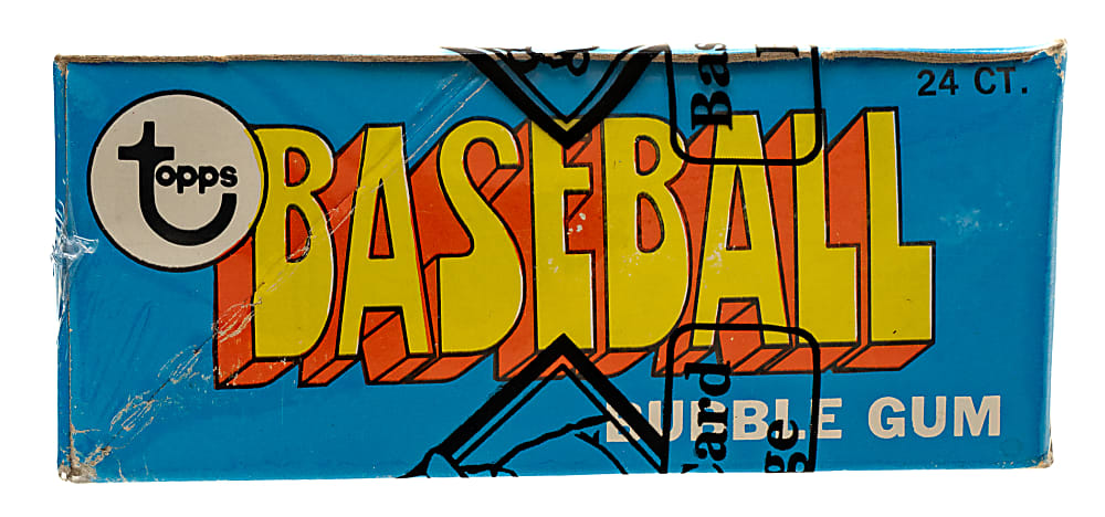 1972 Topps Fifth Series Unopened Wax Box (24 Packs) - BBCE