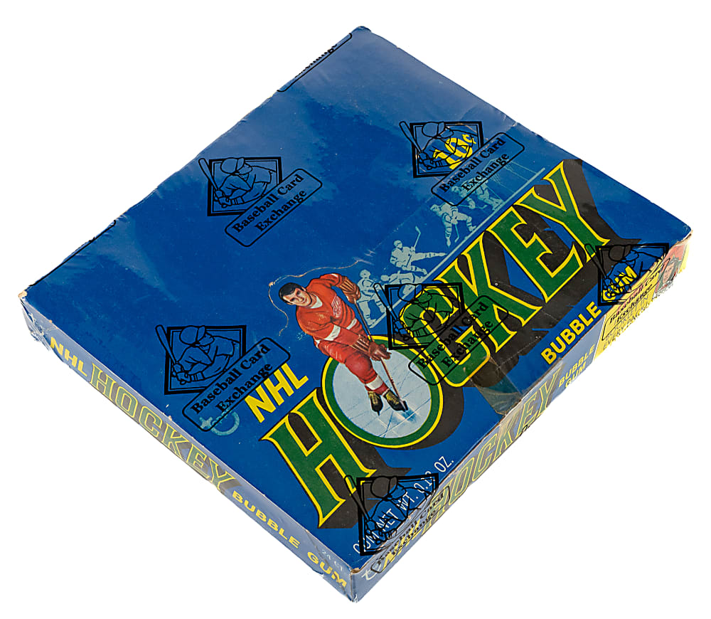 1971-1972 Topps Hockey Unopened Wax Box (24 Packs) - BBCE