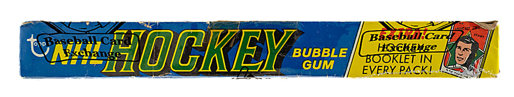1971-1972 Topps Hockey Unopened Wax Box (24 Packs) - BBCE