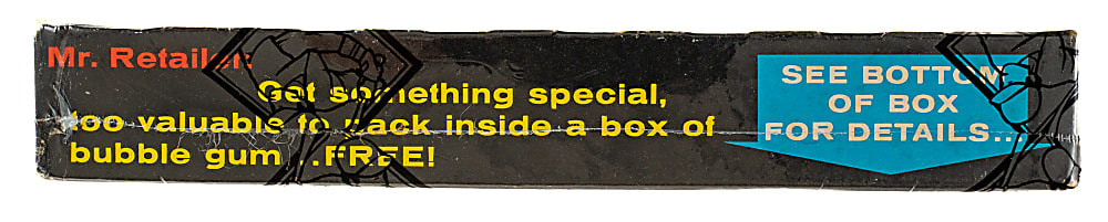Extremely Rare 1971 Topps First Series Unopened Wax Box (24 Packs) - BBCE