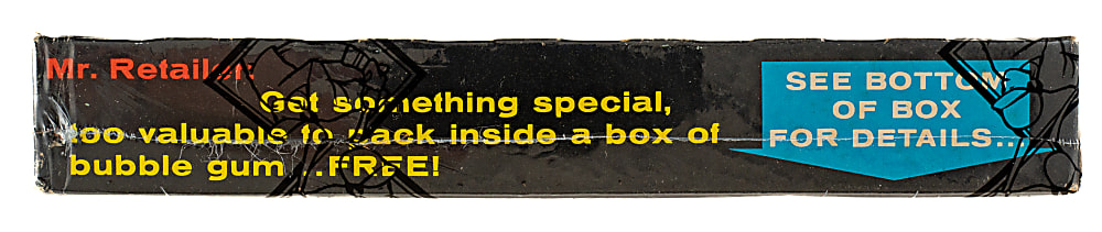 Extremely Rare 1971 Topps First Series Unopened Wax Box (24 Packs) - BBCE