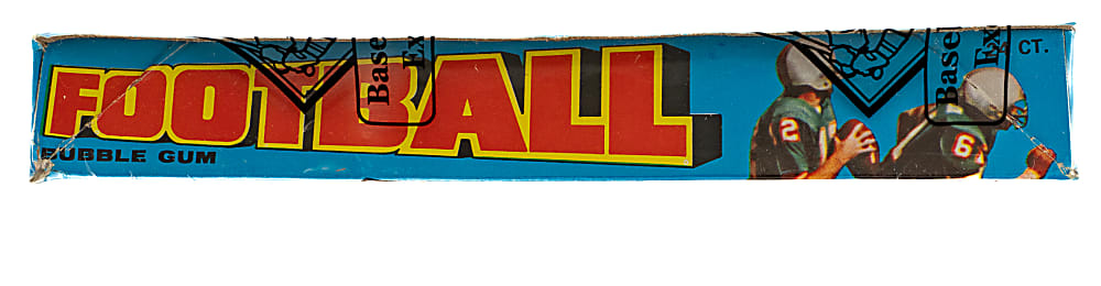 1972 Topps Football Third Series Unopened Wax Box (24 Packs) - BBCE and Ex-Fritsch
