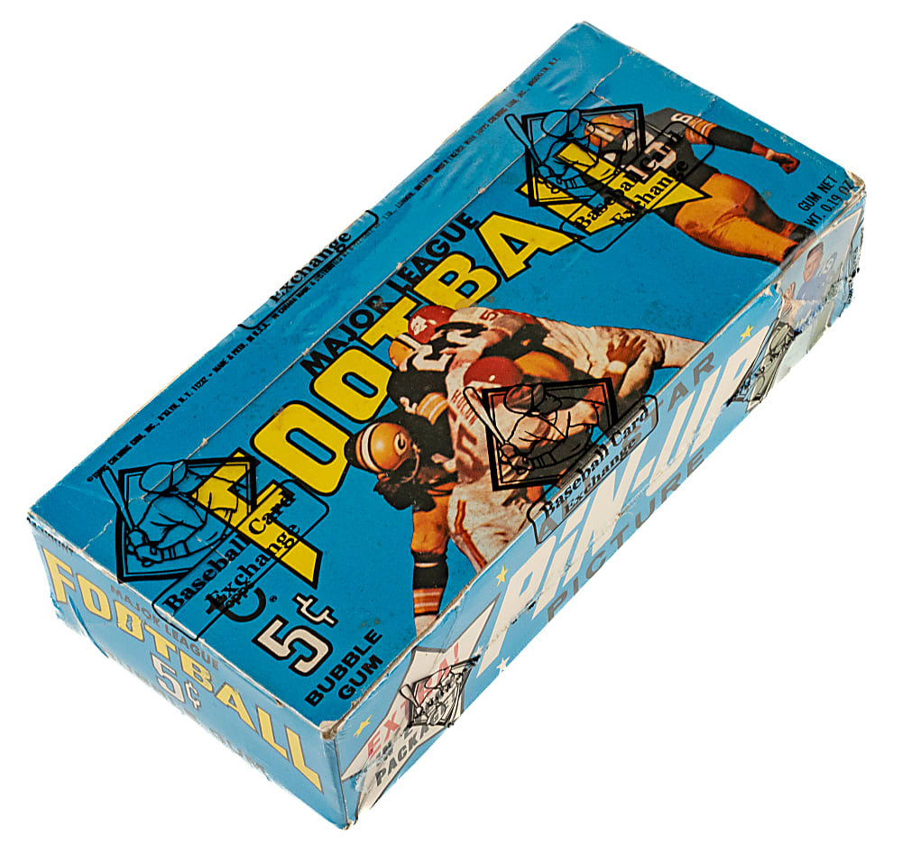 1968 Topps Football First Series Unopened Wax Box (24 Packs) - BBCE