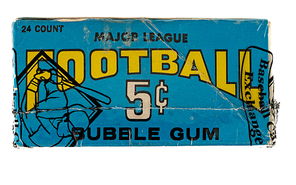 1968 Topps Football First Series Unopened Wax Box (24 Packs) - BBCE