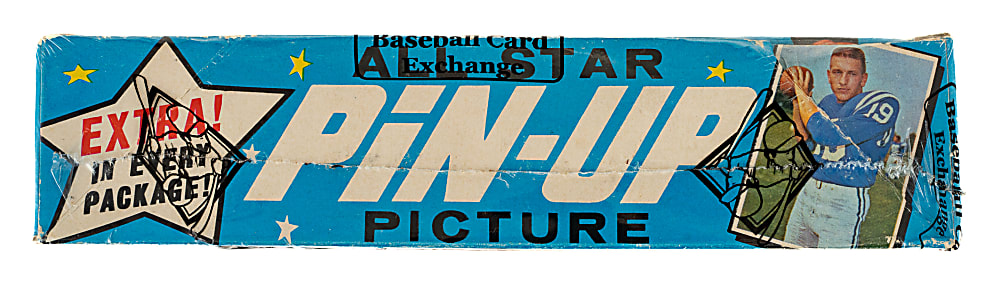 1968 Topps Football First Series Unopened Wax Box (24 Packs) - BBCE