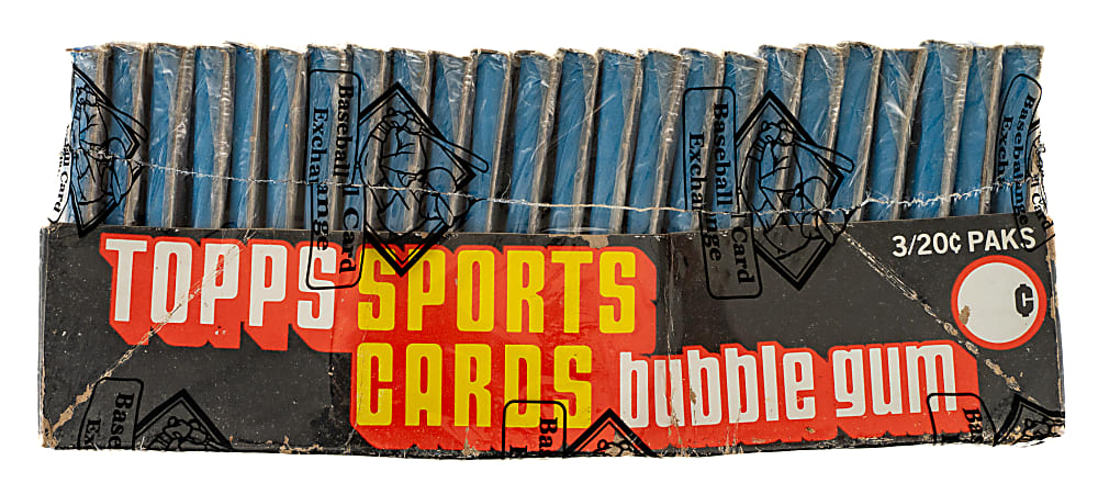 1979 Topps Football Unopened Wax Pack Tray Box (24 Trays) - BBCE - From a Sealed Case (FASC)
