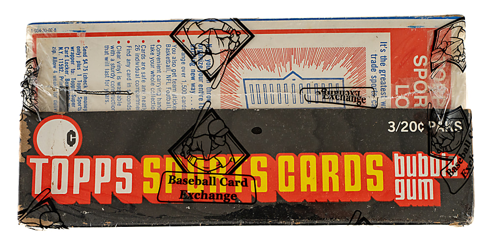 1979 Topps Football Unopened Wax Pack Tray Box (24 Trays) - BBCE - From a Sealed Case (FASC)