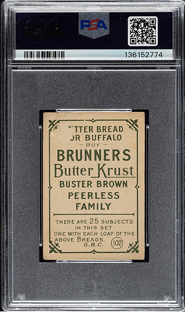 1911 D304 Brunner's Bread Cy Young PSA POOR 1
