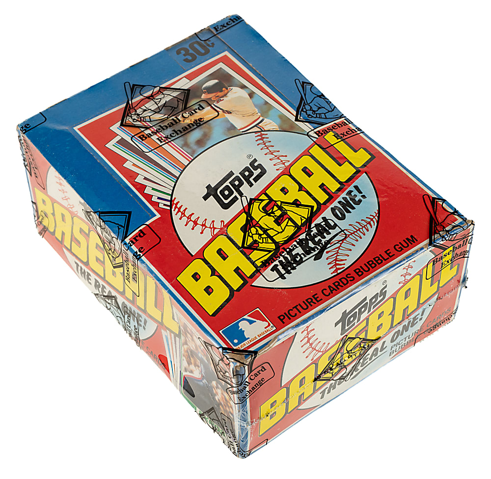 1982 Topps Unopened Wax Box (36 Packs) - BBCE
