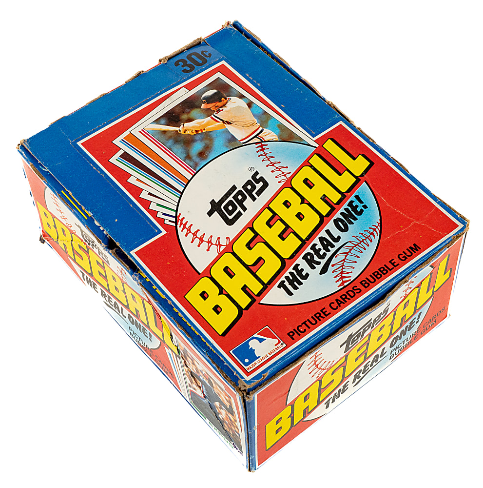 1982 Topps Unopened Wax Box (36 Packs) - BBCE