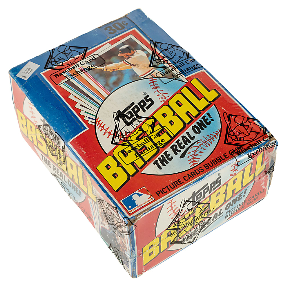 1982 Topps Unopened Wax Box (36 Packs) - BBCE