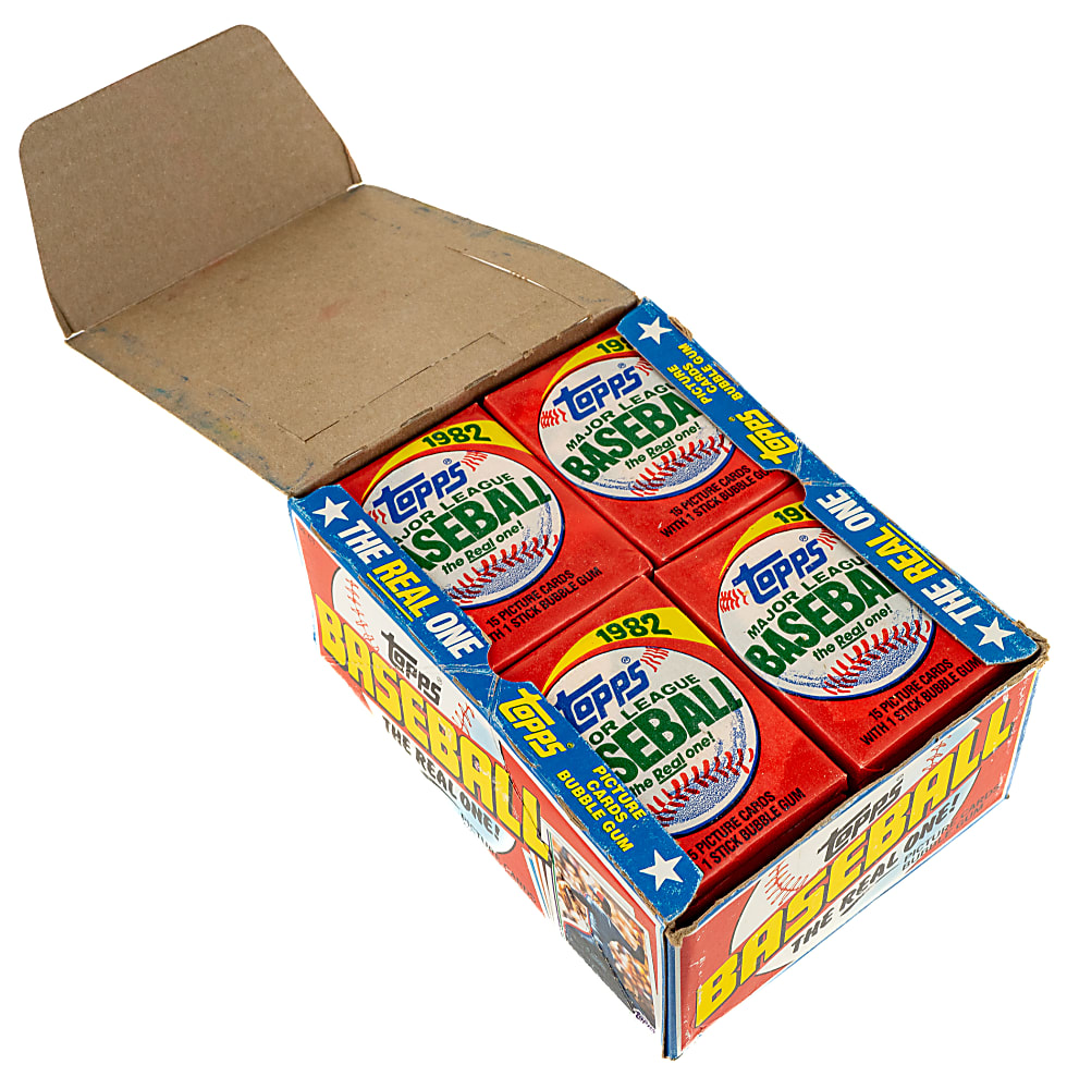 1982 Topps Unopened Wax Box (36 Packs) - BBCE
