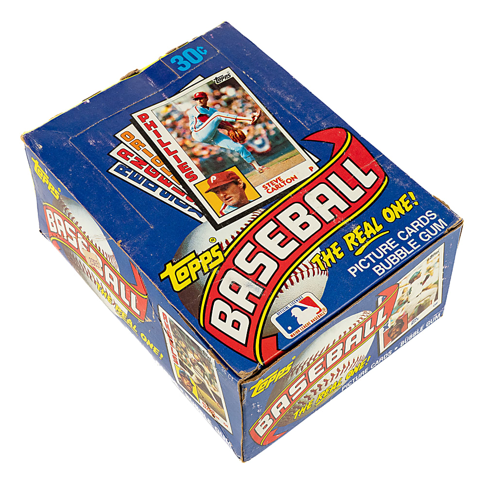 1984 Topps Unopened Wax Box (36 Packs) - BBCE
