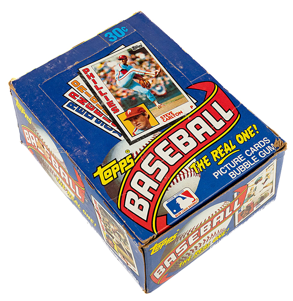 1984 Topps Unopened Wax Box (36 Packs) - BBCE