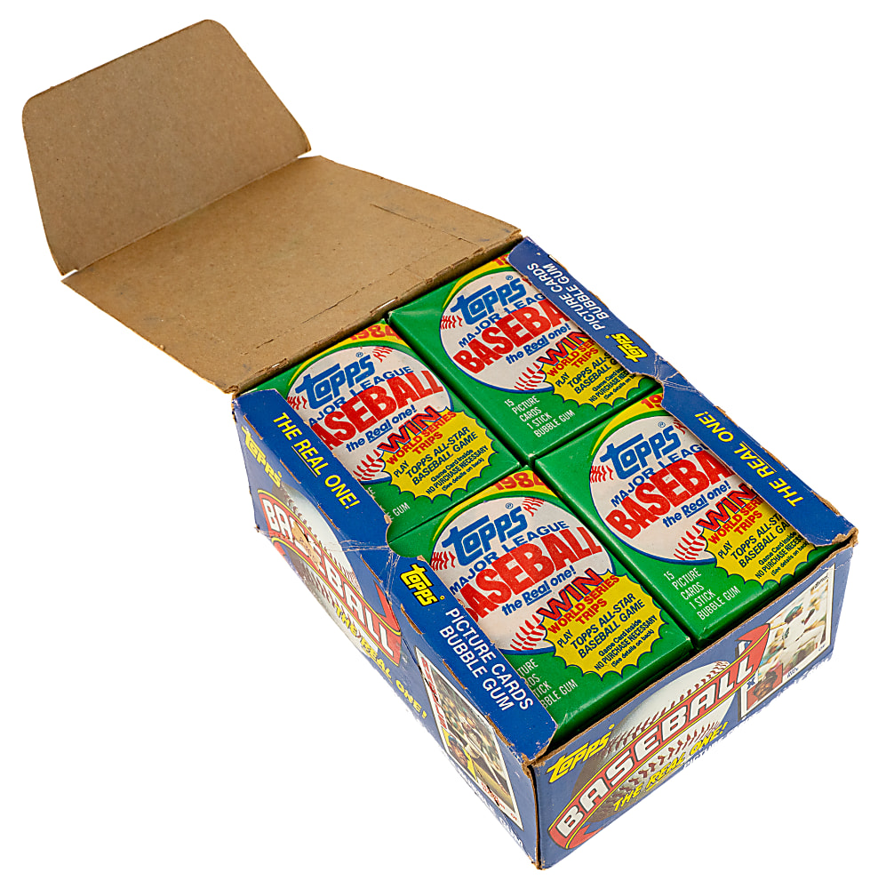 1984 Topps Unopened Wax Box (36 Packs) - BBCE