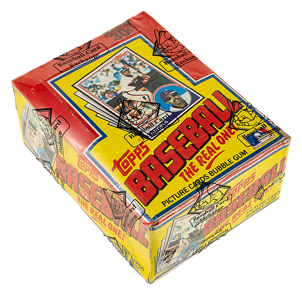 1983 Topps Unopened Wax Box (36 Packs) - BBCE