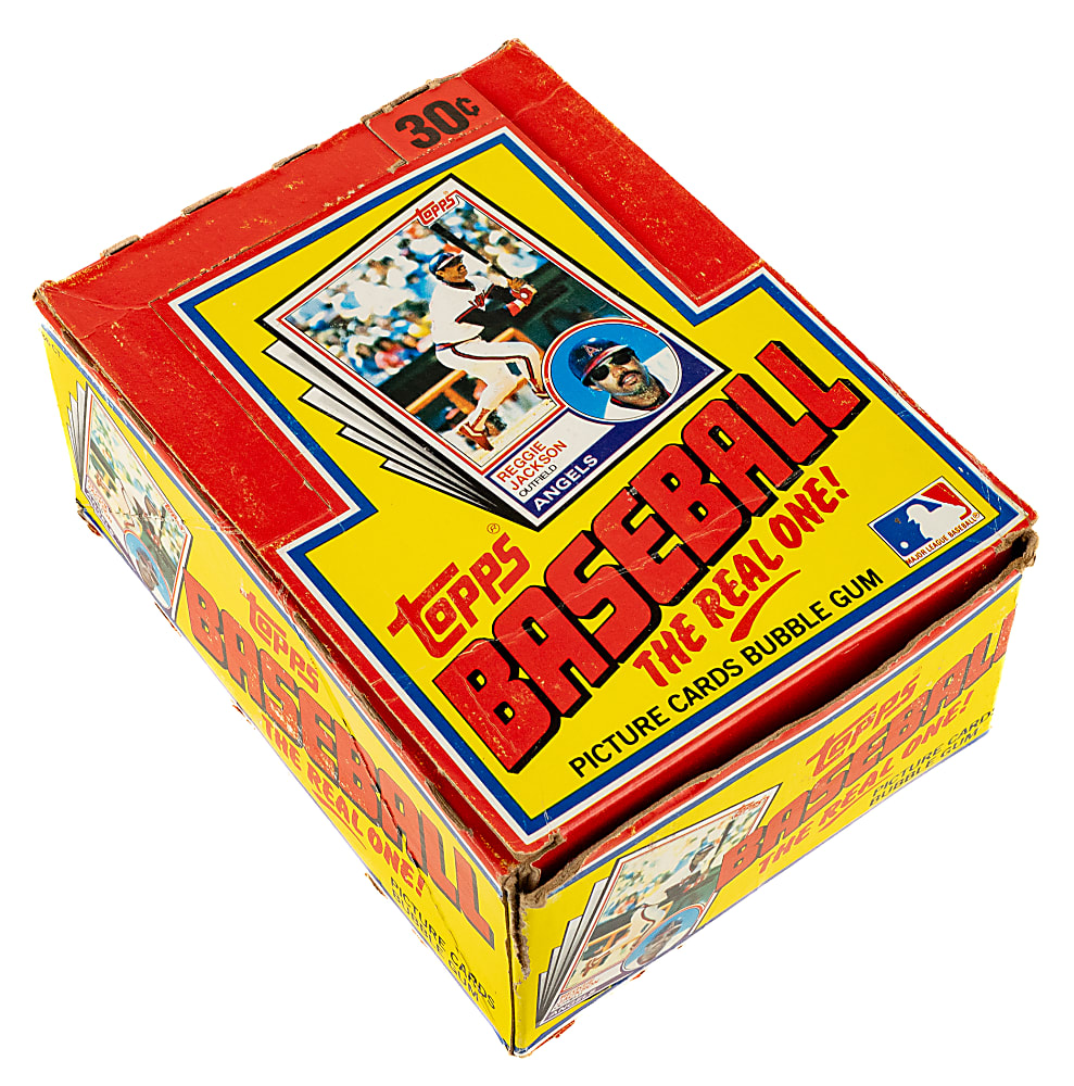 1983 Topps Unopened Wax Box (36 Packs) - BBCE