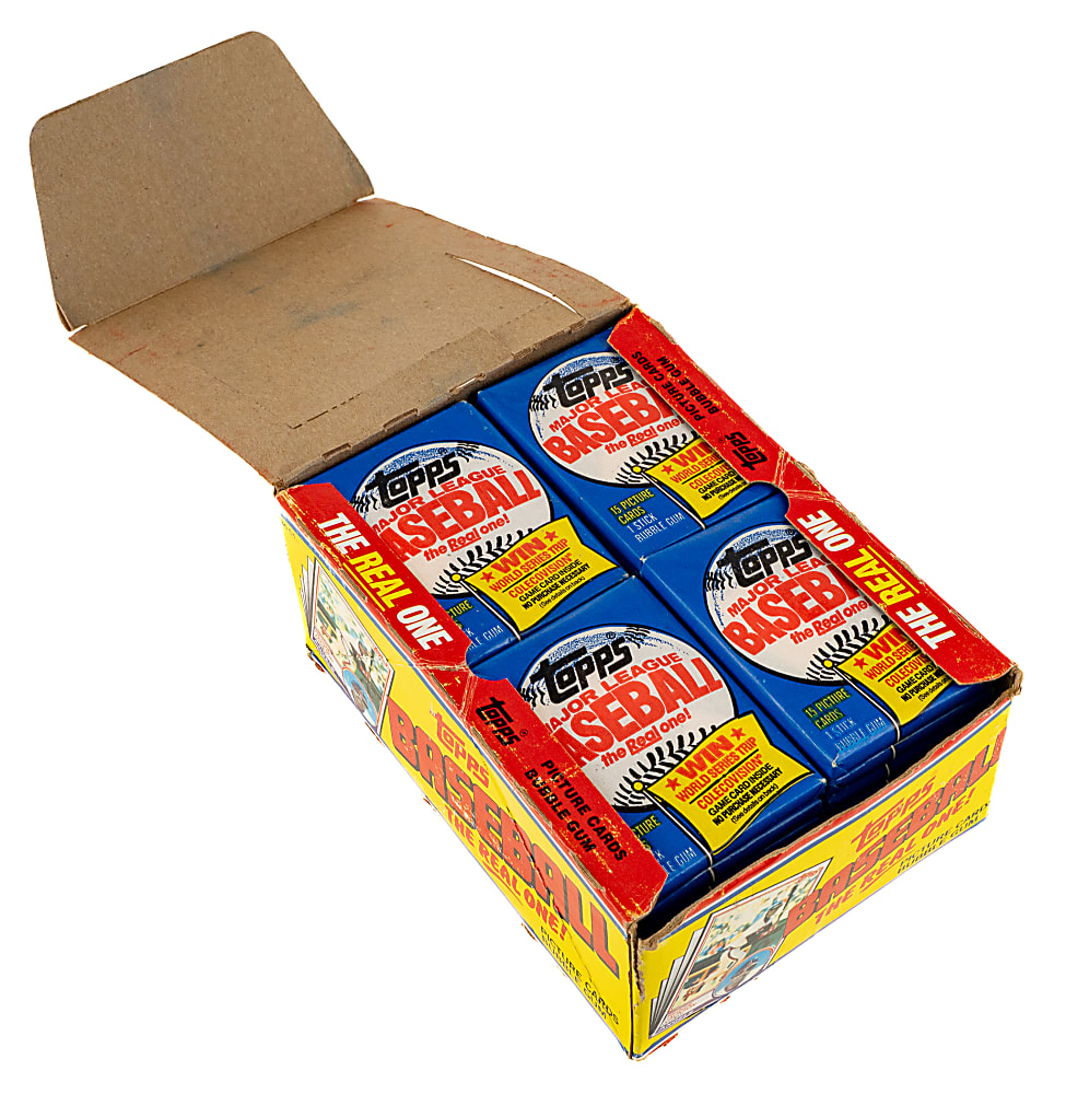 1983 Topps Unopened Wax Box (36 Packs) - BBCE