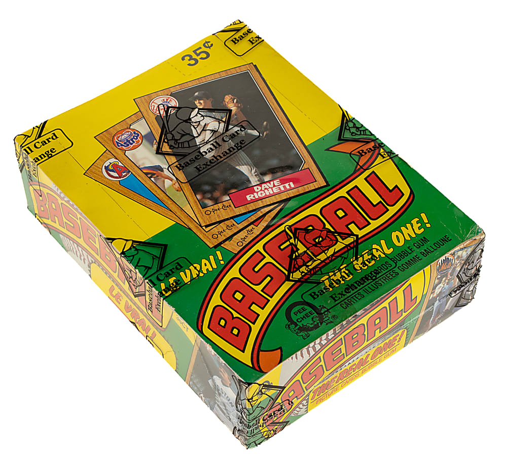 1987 O-Pee-Chee Unopened Wax Box (36 Packs) - BBCE