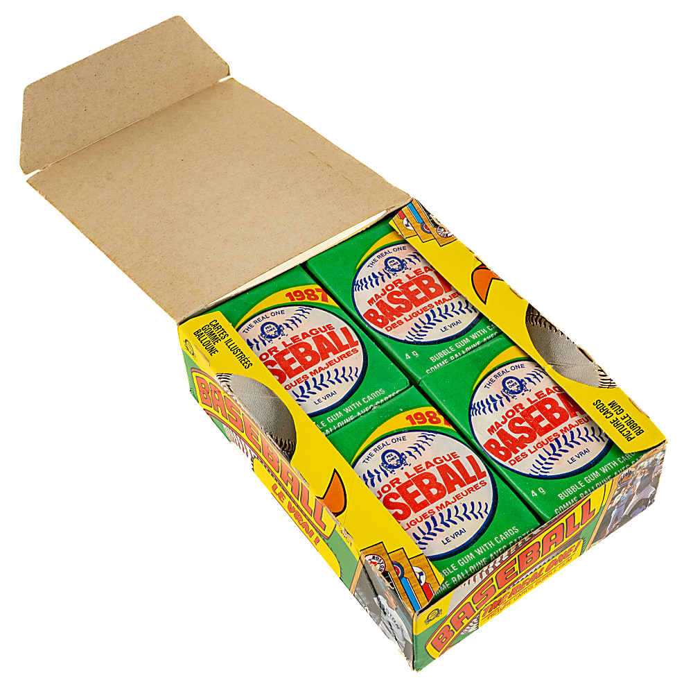 1987 O-Pee-Chee Unopened Wax Box (36 Packs) - BBCE