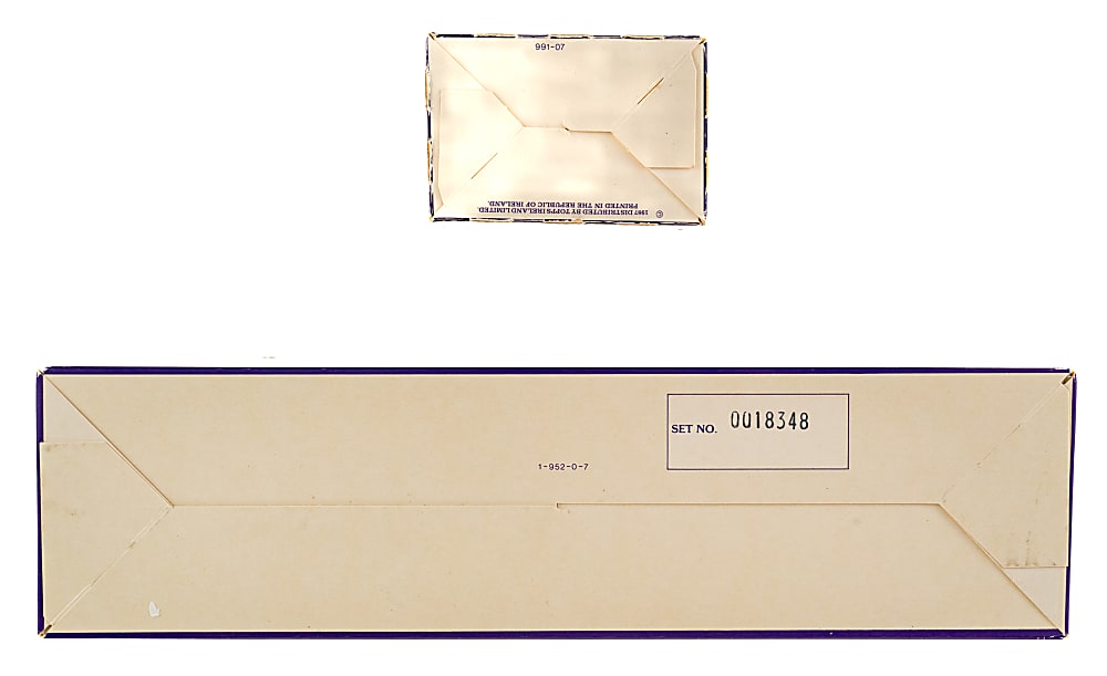1987 Topps Tiffany and Topps Traded Tiffany Factory Set Pair