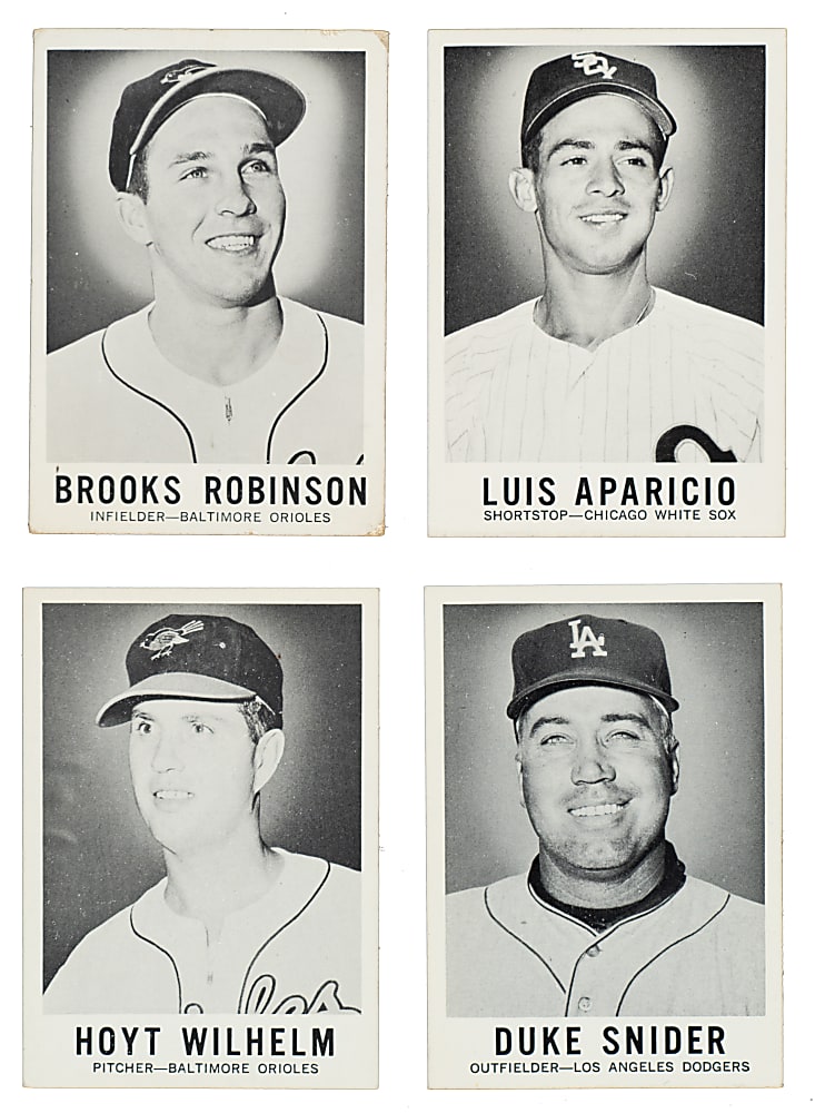 1960 Leaf Complete Set (144) Plus One Variation and 88 Duplicates
