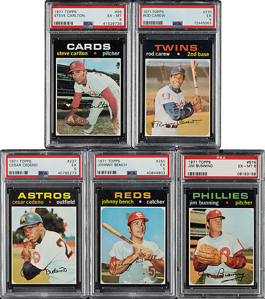 1971 Topps Complete Set (752)