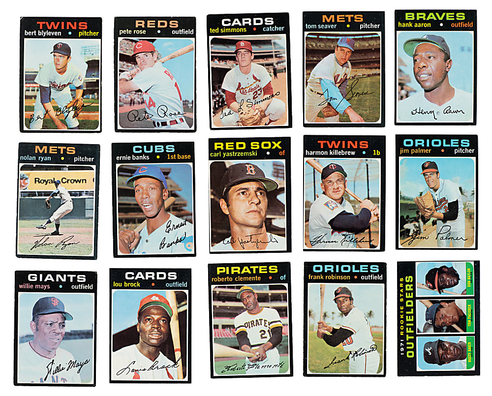 1971 Topps Complete Set (752)