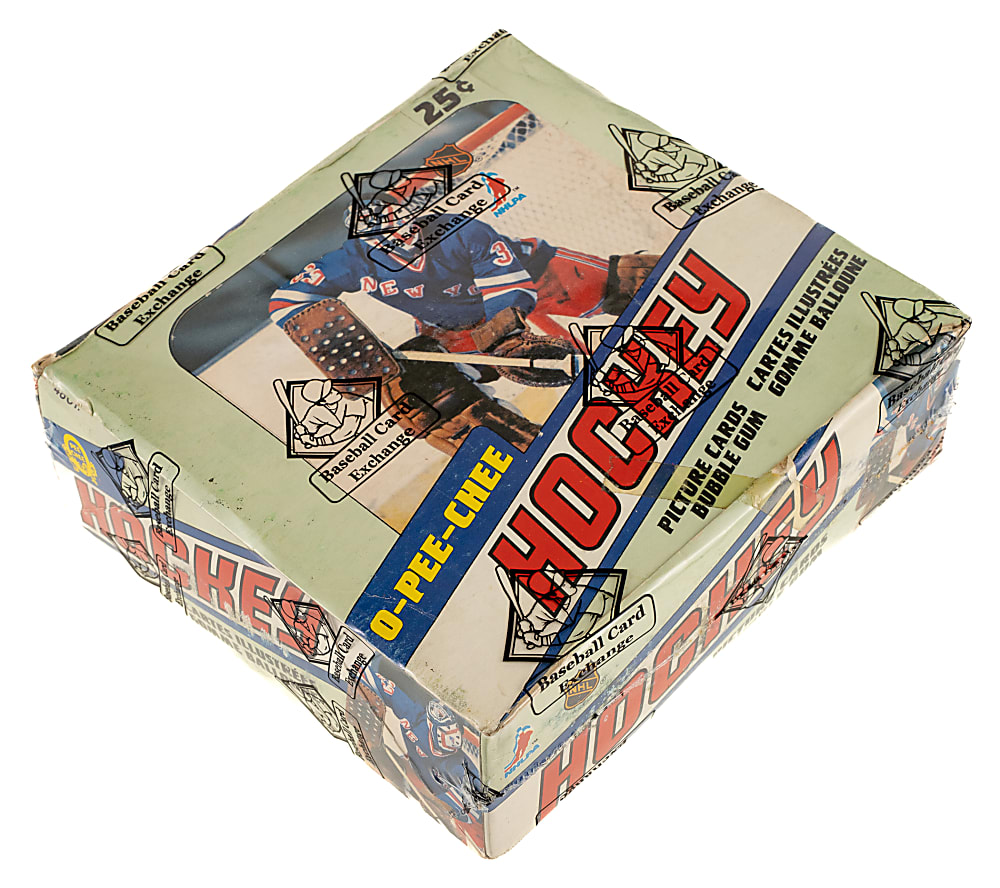1981-1982 O-Pee-Chee Hockey Unopened Wax Box (48 Packs) - BBCE