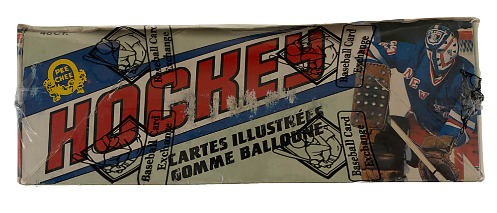 1981-1982 O-Pee-Chee Hockey Unopened Wax Box (48 Packs) - BBCE
