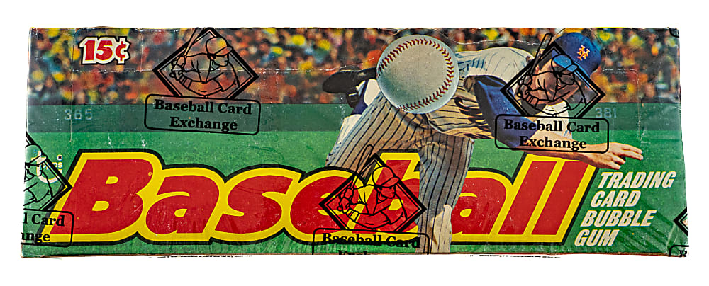 1975 Topps Unopened Wax Box (36 Packs) - BBCE - Brett and Yount Rookie Year