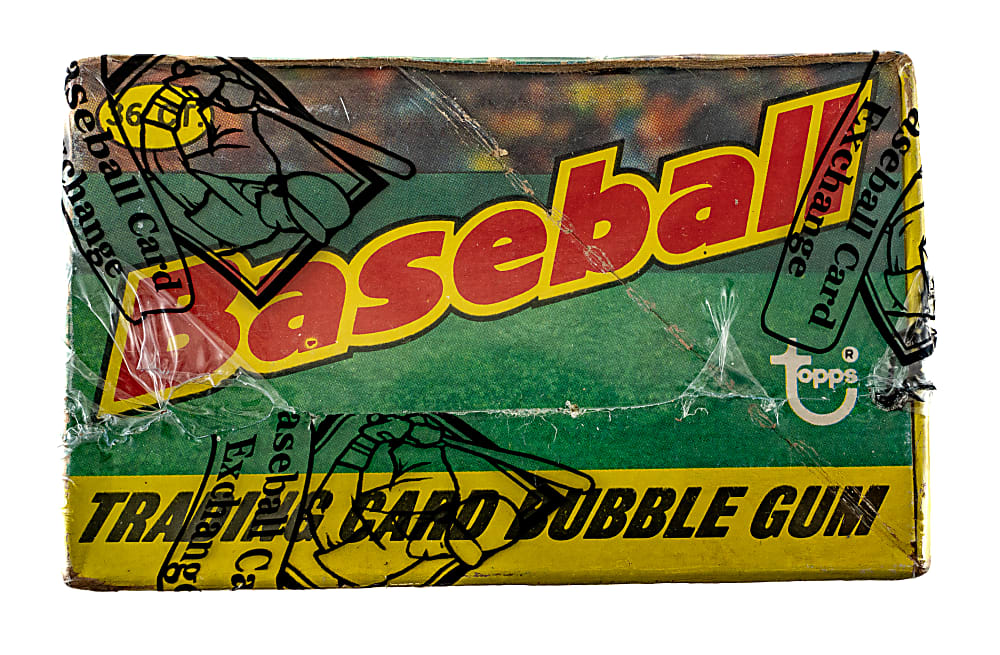 1975 Topps Unopened Wax Box (36 Packs) - BBCE - Brett and Yount Rookie Year
