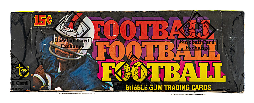 1976 Topps Football Unopened Wax Box (36 Packs) - BBCE and Ex-Fritsch - Walter Payton Rookie Year