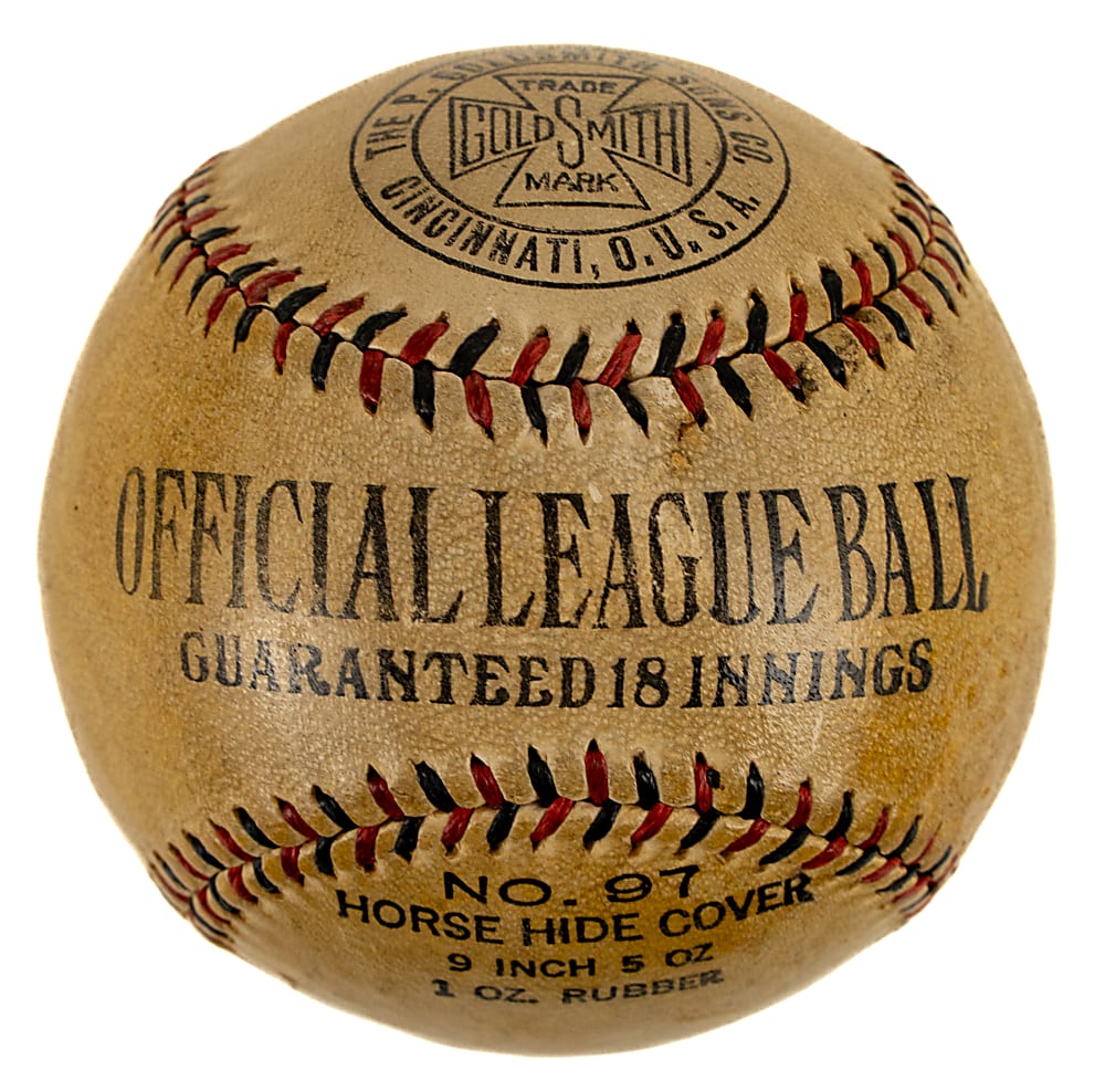 Babe Ruth and Lou Gehrig Dual-Signed Baseball - JSA