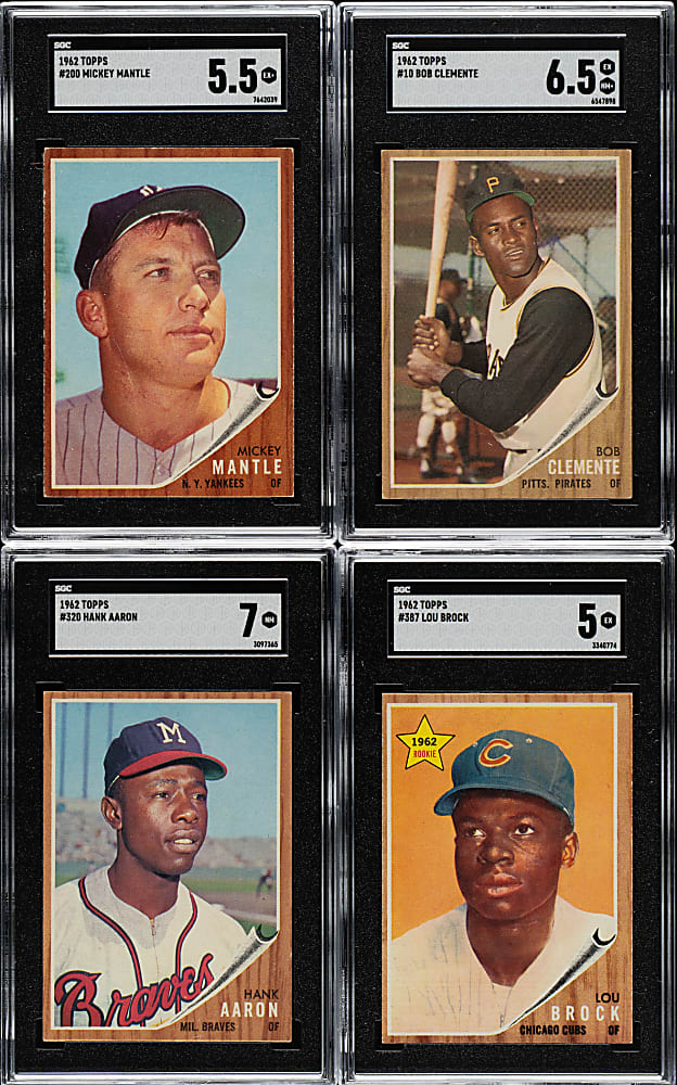 1962 Topps Complete Set (598)
