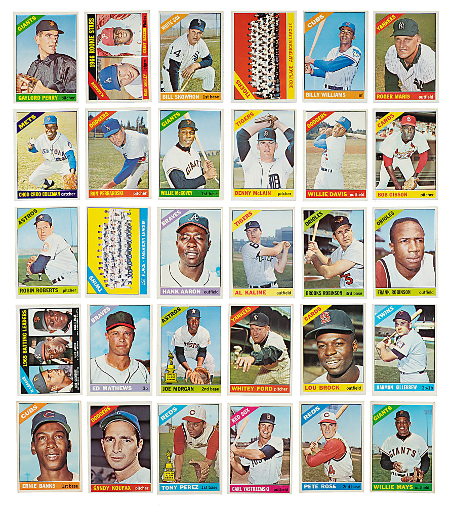 1966 Topps Complete Set (598)