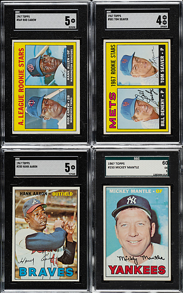 1967 Topps Complete Set (609)